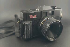 Vintage TIME Magazine Promotional 35mm Camera w/ Manual